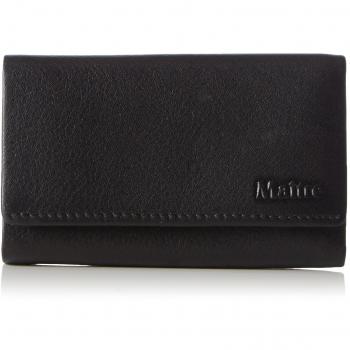 Maitre Herren Largo Sigurt F Schlüsselmäppchen, 11x7x1 cm, Schwarz