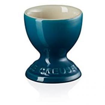 Le Creuset Eierbecher Klassik Steinzeug Deep Teal Petrol – 8 Stücke – Keramik