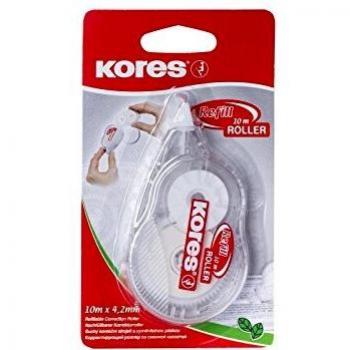 Kores Mehrweg Korrekturroller Refill 4,2 mm x 10 m nachfüllbar