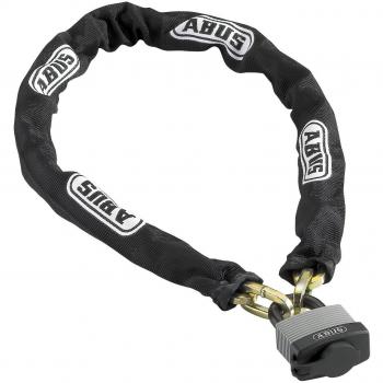 ABUS 70/45 6Ks/65 Chain + Padlock, Black Edition