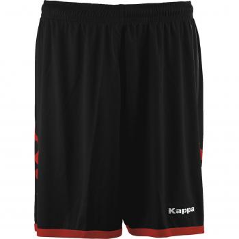 Pantaloni Kappa Salerne Short Nero/Rosso