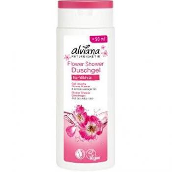 Gel Doccia con Rosa Selvatica Bio Flower Shower, 250 ml