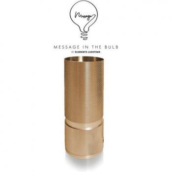 Tischlampen-Set Madison 16 cm – SOCLE, dimmbar, Gold