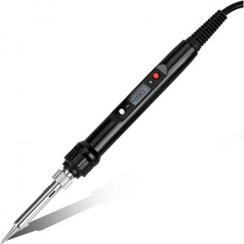 60/80W Soldering Iron with Digital Multimeter and Adjustable Temperature