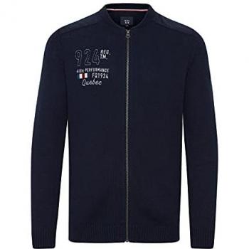 FQ1924 Strickpullover Erland mit Kurzkragen