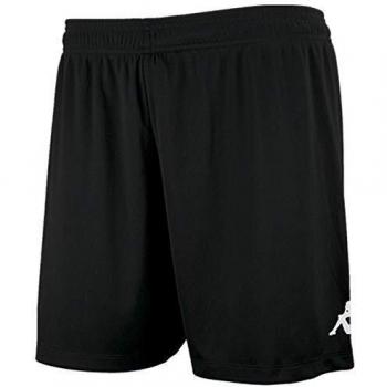 Kappa Short de L'équipe Fille XS Noir et Blanc