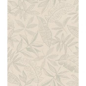 Papel Pintado Verde Botánico 53cm x 10m