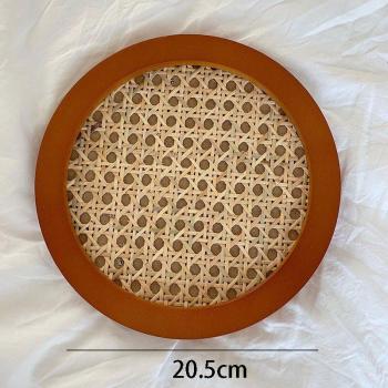 Bandeja de madera para juego de vino