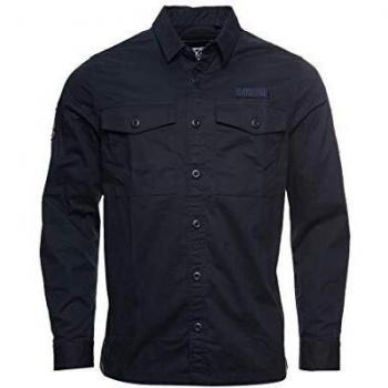 Camiseta Camuflaje Azul Marino S Superdry