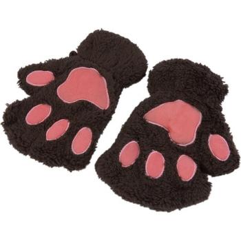 Soft Warm Half Finger Gloves