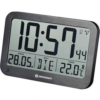 Bresser MyTime 7001803 Orologio da Parete LCD