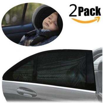 2 Stück Auto Fenster Sonnenschutz für Babys