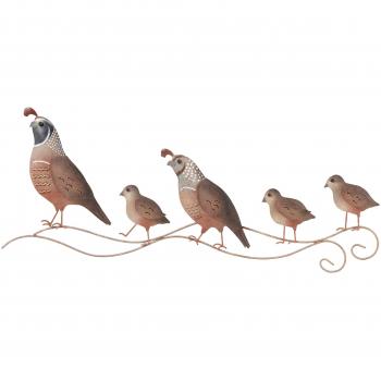 Artistic Quail Wall Hanging by Regal Gifts
