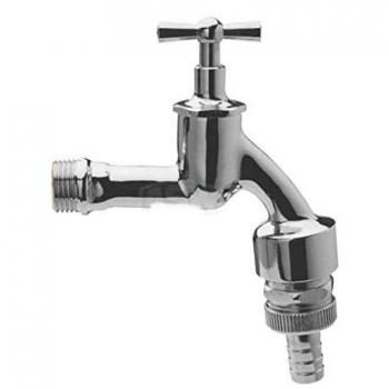 Robinet de sortie 422117 laiton chromé brillant