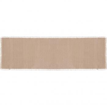 Chemin de Table Coton Beige 38x140 cm