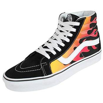 Vans Sk8 Hi Reissue Flame Herren High‑Top in Schwarz & True White