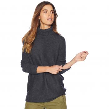 Char Heather Merino Rollneck Damenpullover – Icebreaker Women’s Waypoint, XL