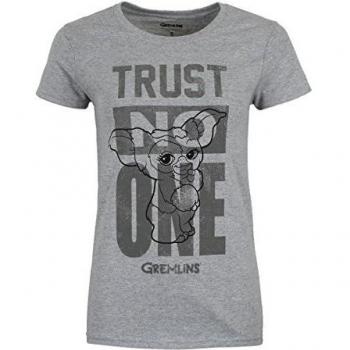 Women’s Grey Gremlin “Trust No One” T‑Shirt