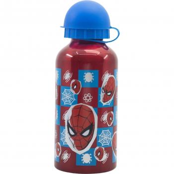 Botella Aluminio 400 ML Spiderman Midnight Flyer
