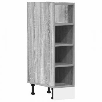 Meuble bas « Riga » – Gris Sonoma 20×44,5×81,5 cm, bois d'ingénierie