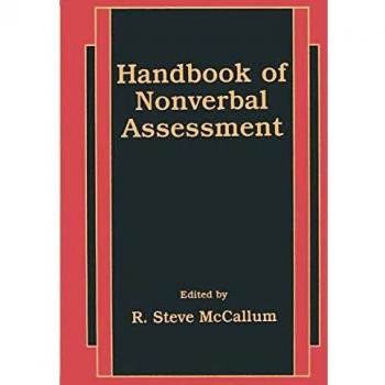 Handbook of Nonverbal Assessment