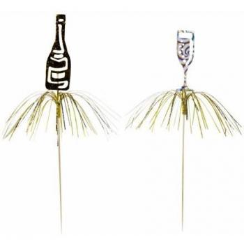 Deko-Picker Holographie 23 cm, Papstar