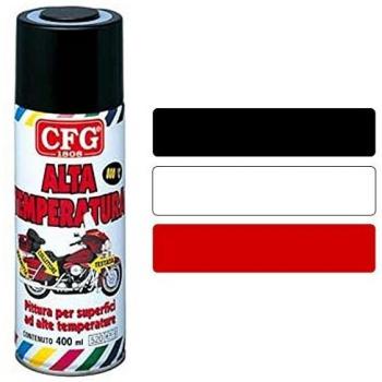 Smalto Vernice Spray (Acrilico) 400ml – CFG Nero – Alta Temp