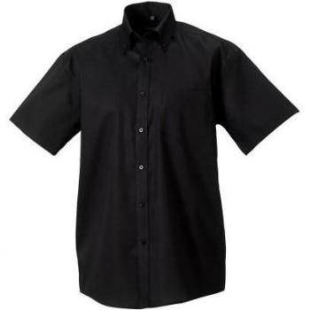 Russell Collection Herren-Bügelfreies Hemd 19.5in