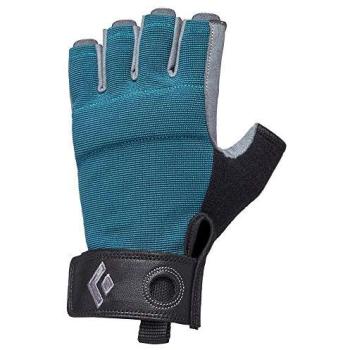 Crag Half-Finger Women's Gloves by Black Diamond – Green (XS)