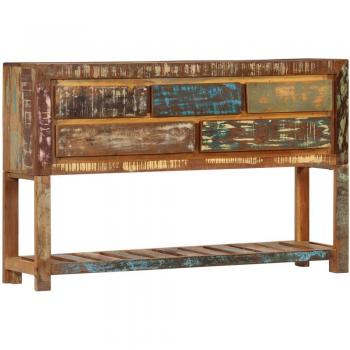 Armoire console en bois solide 120 cm