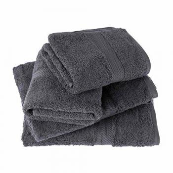 Slate Grey 4 Piece Towel Bale 100% Combed Egyptian Cotton
