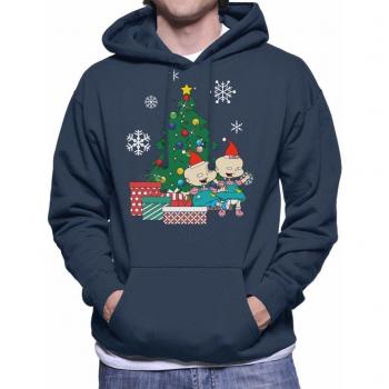 Navy Phil & Lil Holiday Hoodie – Cloud City 7