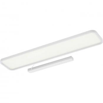 LED Deckenleuchte Vesp in Weiß-matt 50W 2870lm 260x1200mm
