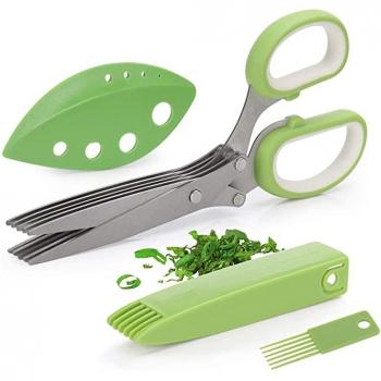 Herb Mincer with Cover and Brush