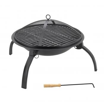 Barbecue en acier inoxydable avec brûleur intégré VESUV