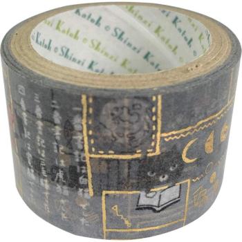 Sealdo SparkleMask 27 mm Office Tape – 3 m Roll, Japanese Foil (Cat. KS‑DT‑50018)