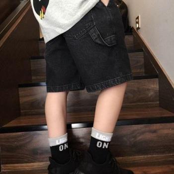 Boys Soft Cotton Knee-Length Shorts 4-12 Years