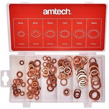 Amtech Copper Washer Set
