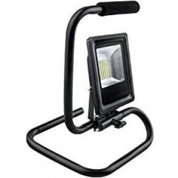Proiettore LED 10W IP65 Luce Fredda con Supporto