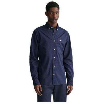 Camicia GANT Marine a maniche lunghe 3XL