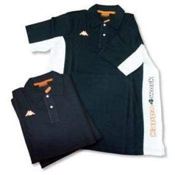 Polo Kappa K-8001 Talla S Color Azul/Marino