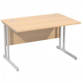 Maestro 25 SL Beech Desk 800mm x 600mm