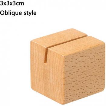 Abrazadera de escritorio de madera