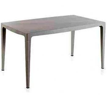 Mesa Resina Shaf Master Blanco 140x80