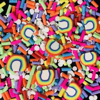Bunte Polymer Tonne für Schleim