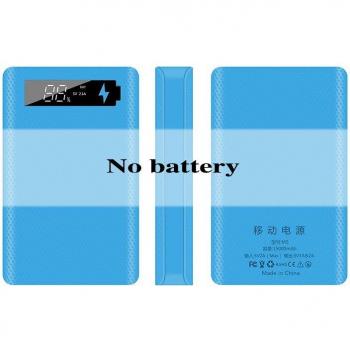 5-Slot 18650 Power Bank Charger Box 15000mAh Digital Display Micro Type-C