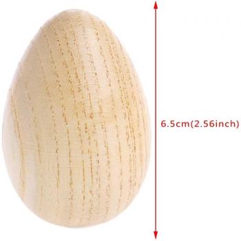 Maracas en bois pour bébés, jouet à percussion, 1 pièce