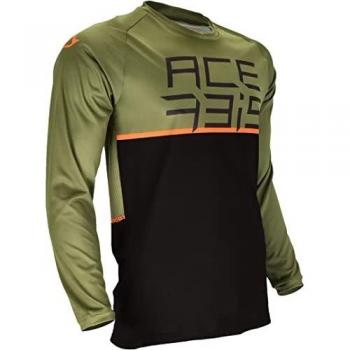 Maillot vélo Acerbis Razorcrest Noir/Vert M