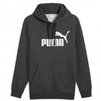Puma Kapuzenpullover “ESS NO. 1 LOGO” – Grau, Regular Fit, XXL
