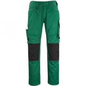 Mascot Erlangen Utility Trousers Green/Black 90C47 (L35W31.5)